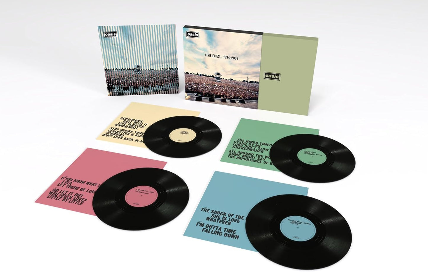 Oasis/Time Flies... 1994-2009 (4LP Black Vinyl) [LP]