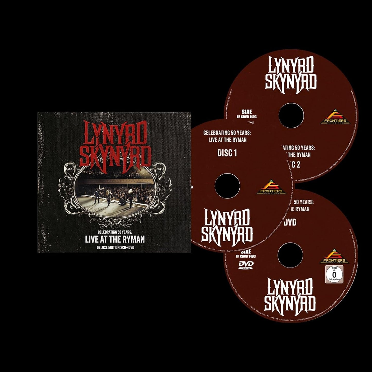 Lynyrd Skynyrd/Celebrating 50 Years: Live At The Ryman (CD/DVD) [CD]