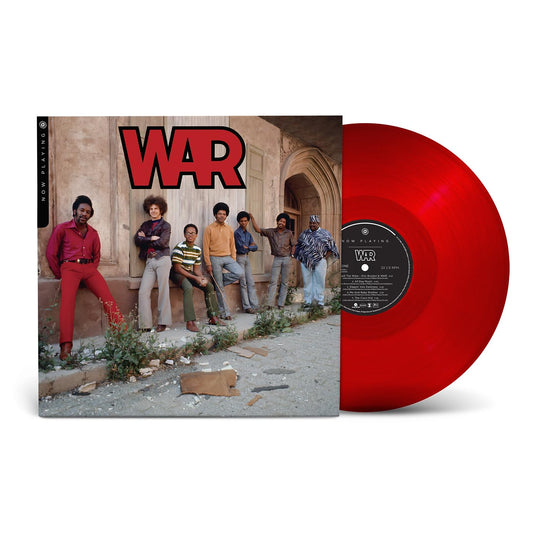 War/Now Playing (Transparent Red Vinyl) [LP]