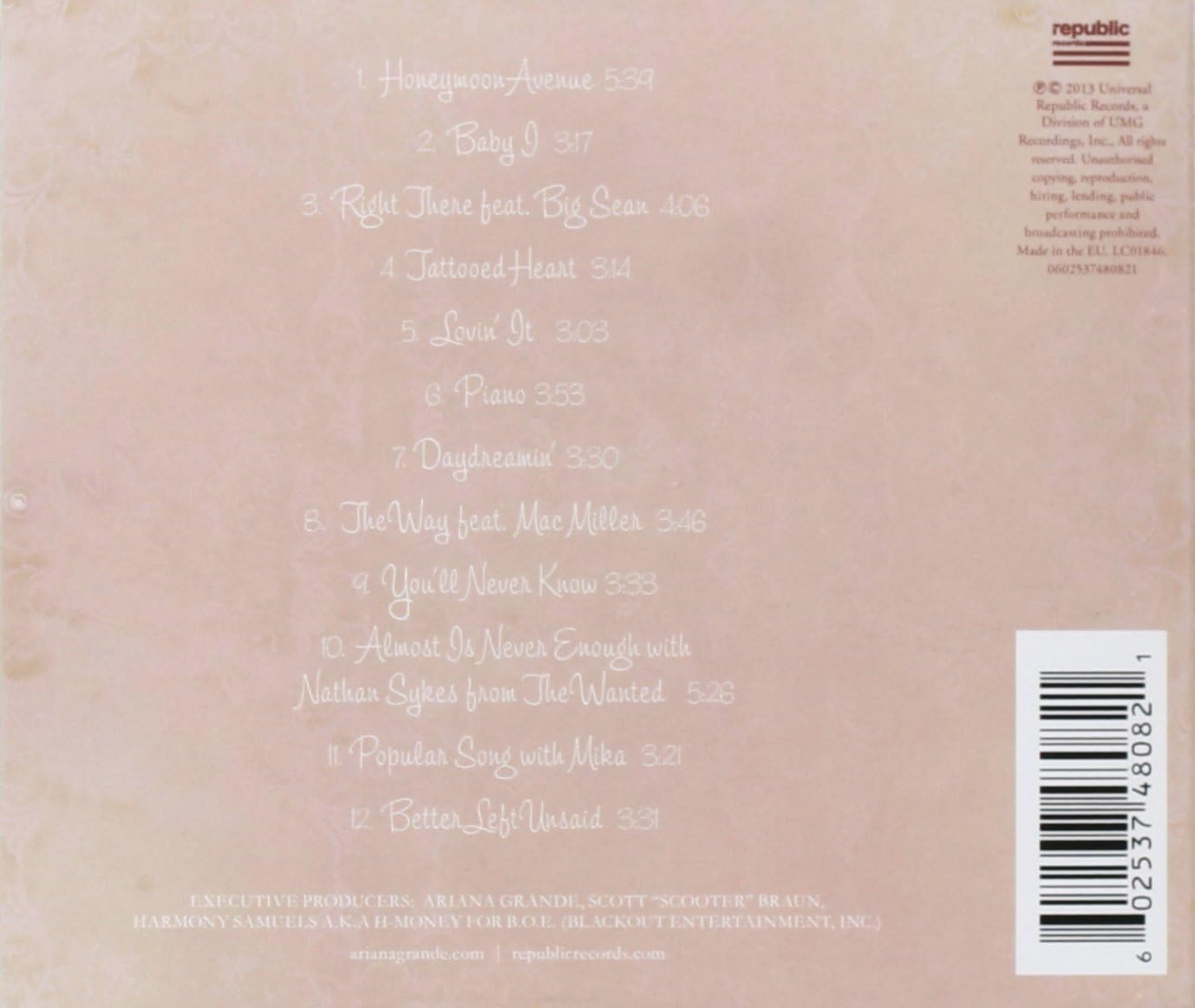 Grande, Ariana/Yours Truly [CD]