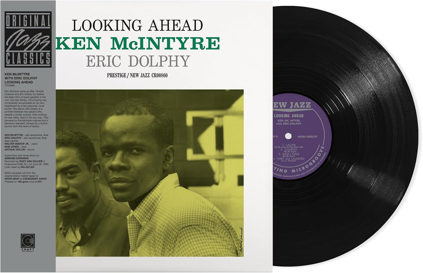 Mcintyre, Ken & Dolphy, Eric/Looking Ahead (Original Jazz Classics Series) [LP]