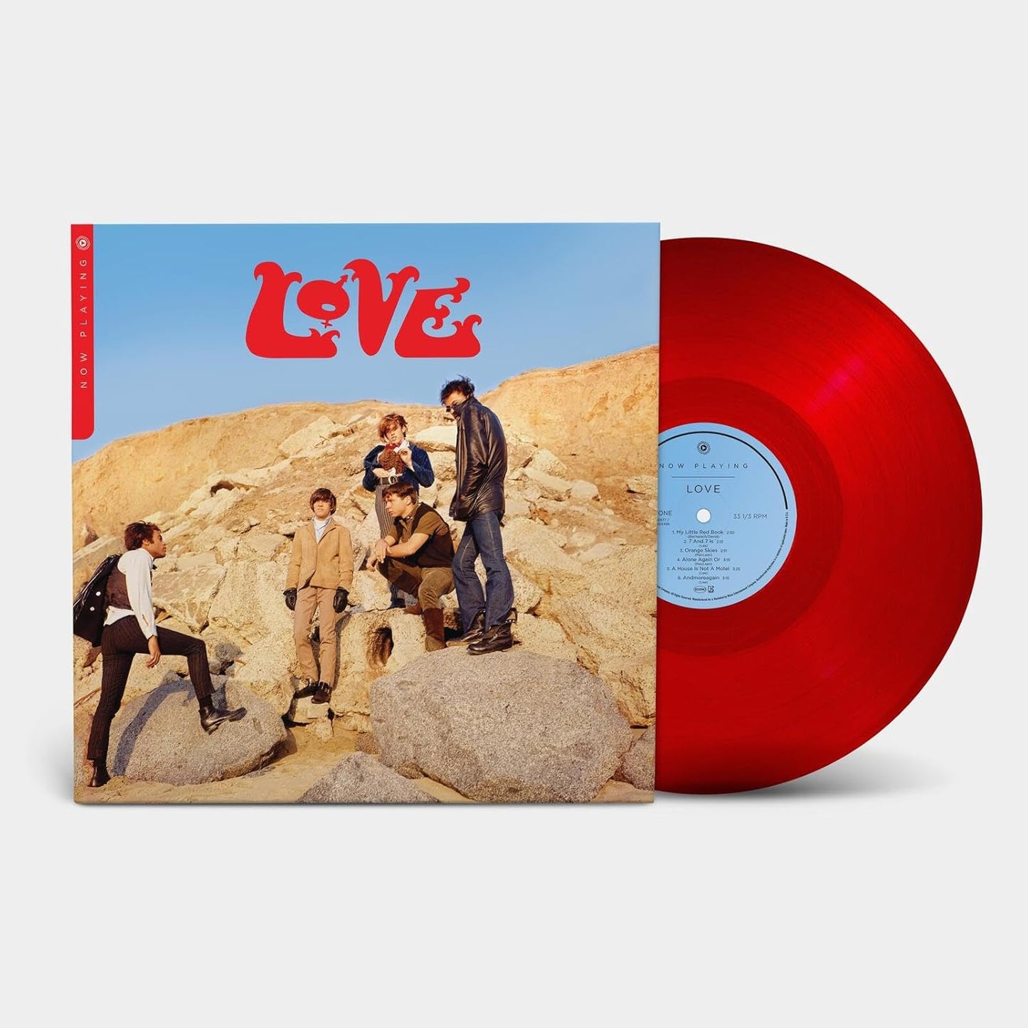 Love/Now Playing (Clear Vinyl) [LP]