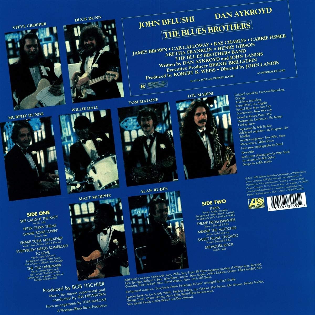 Blues Brothers, The/The Blues Brothers (Transparent Blue) [LP]