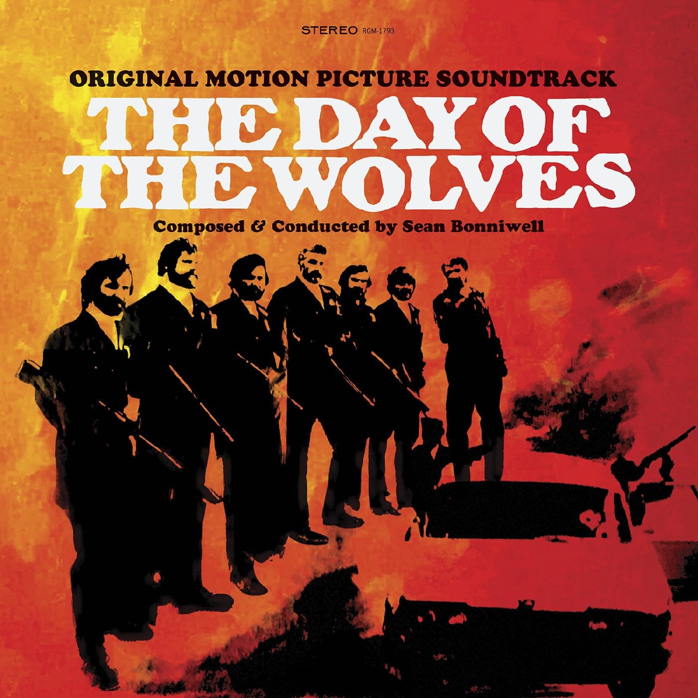 Soundtrack (Sean Bonniwell)/Day of the Wolves (Orange and Red 'Bad Blood' Vinyl) [LP]