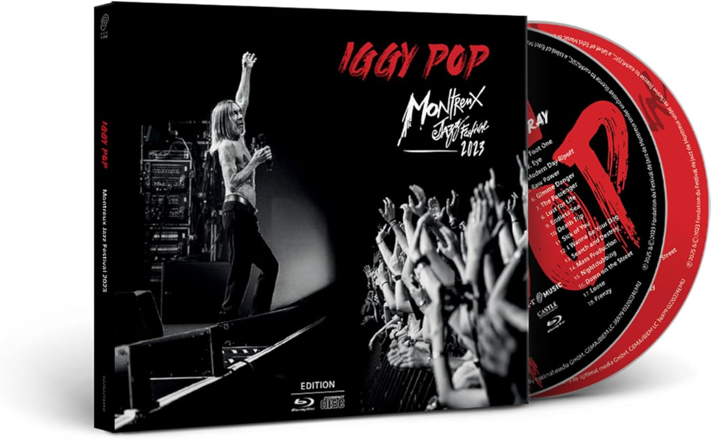 Iggy Pop/Live At Montreux Jazz Festival 2023 (CD + Blu-Ray) [CD]