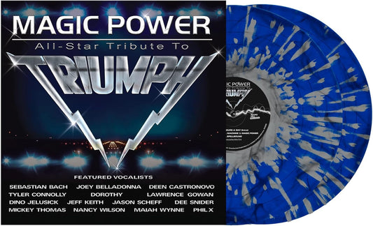 Various Artists/Magic Power: All Star Tribute To Triumph (Indie Exclusive Blue/White Splatter) [LP]
