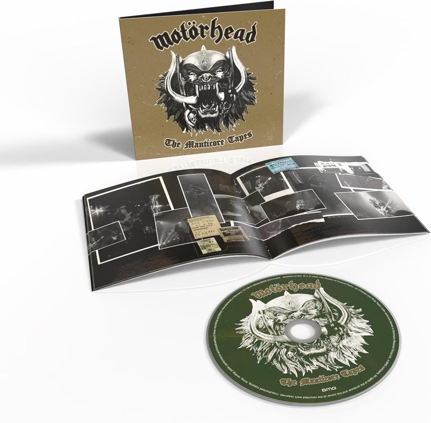 Motorhead/The Manticore Tapes [CD]