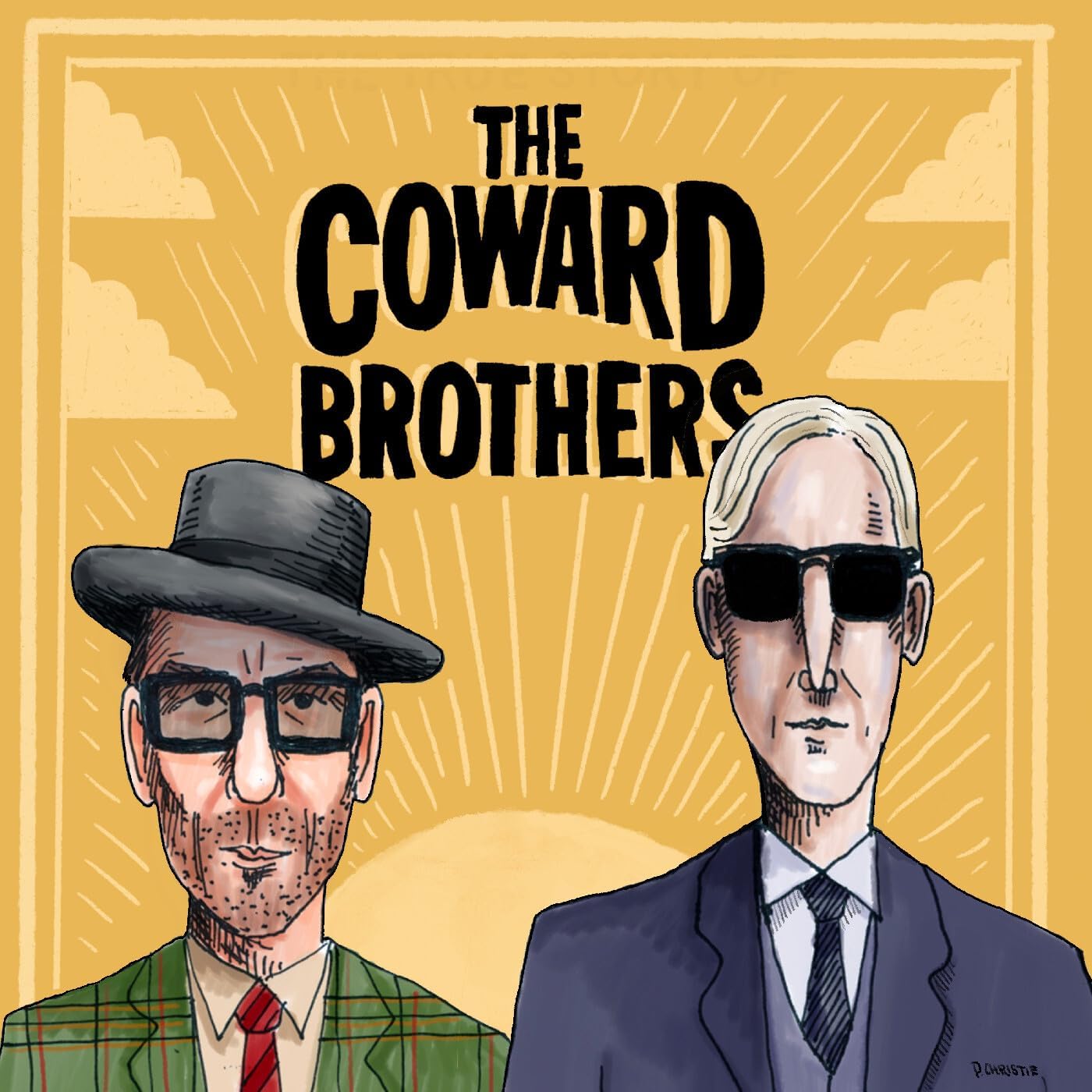 Coward Brothers, The (Elvis Costello & T-Bone Burnett)/The Coward Brothers (Indie Exclusive Licorice Red Vinyl) [LP]