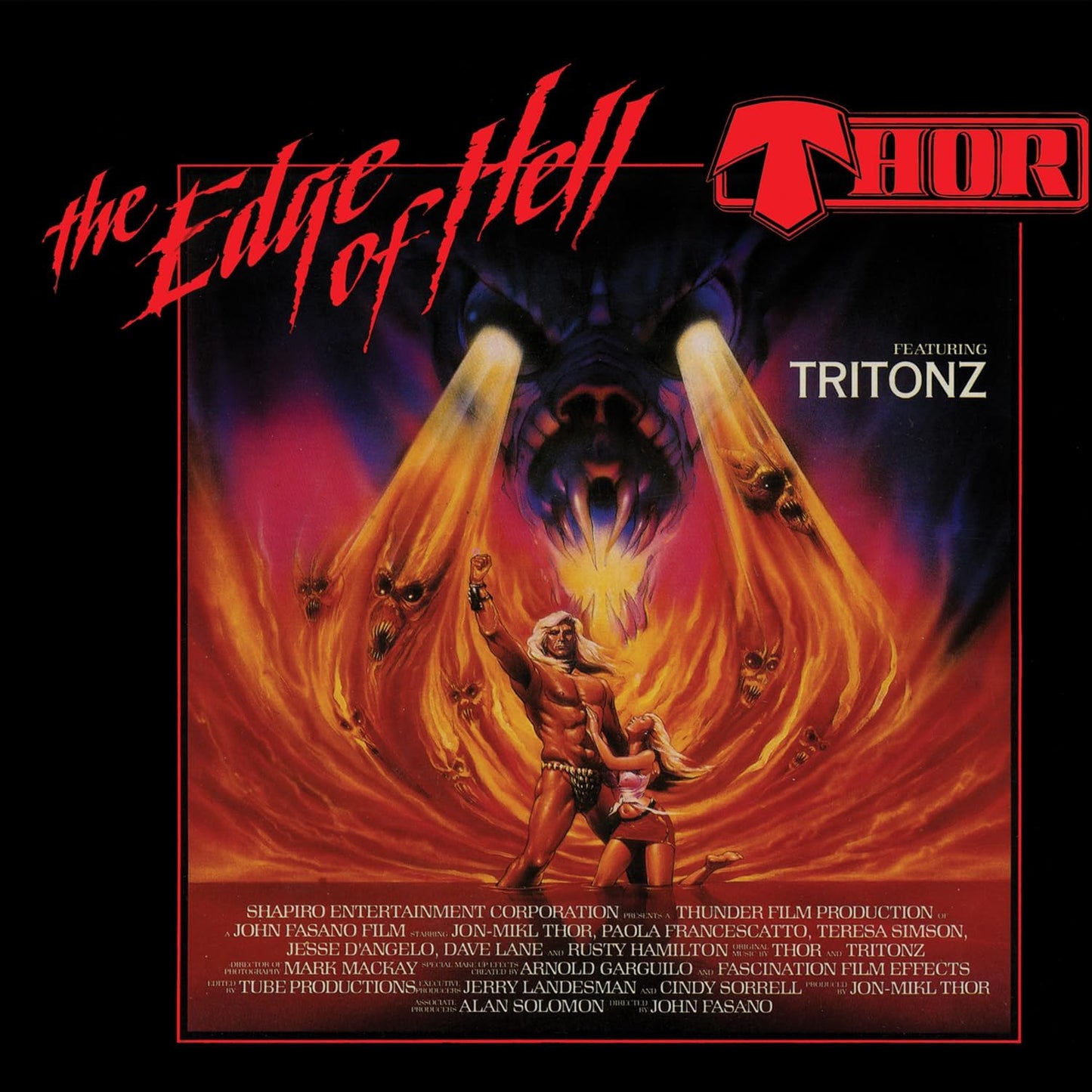 Thor/The Edge Of Hell (Red Marble Vinyl) [LP]