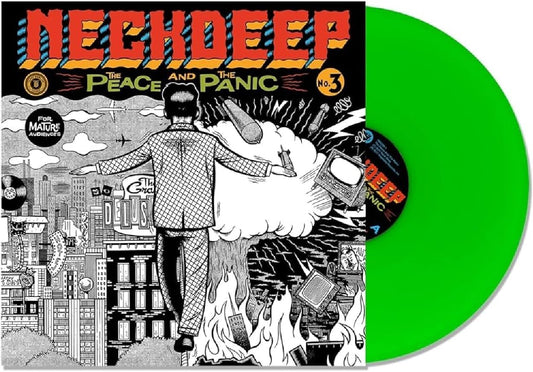 Neck Deep/The Peace And the Panic (Neon Green Vinyl) [LP]