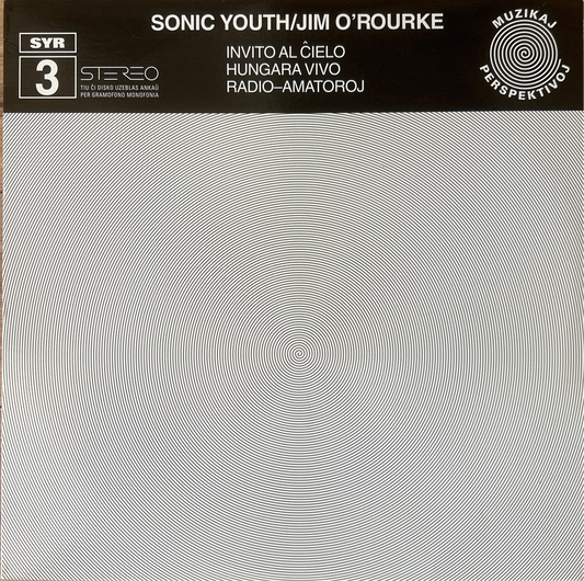 [Used LP] Sonic Youth / Jim O'Rourke / Invito Al Ĉielo