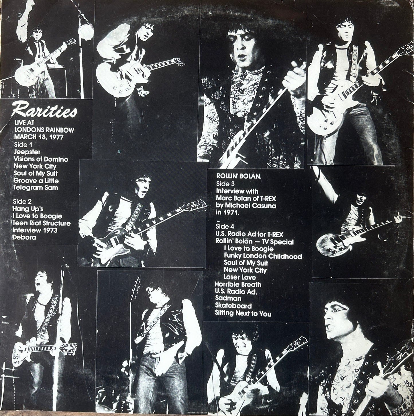 [Used LP] Bolan, Marc / Rarities (Life's A Gas)