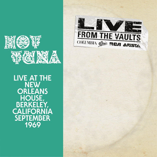 Hot Tuna/Live At The New Orleans House, Berkley California September 1969 (2LP) [LP]