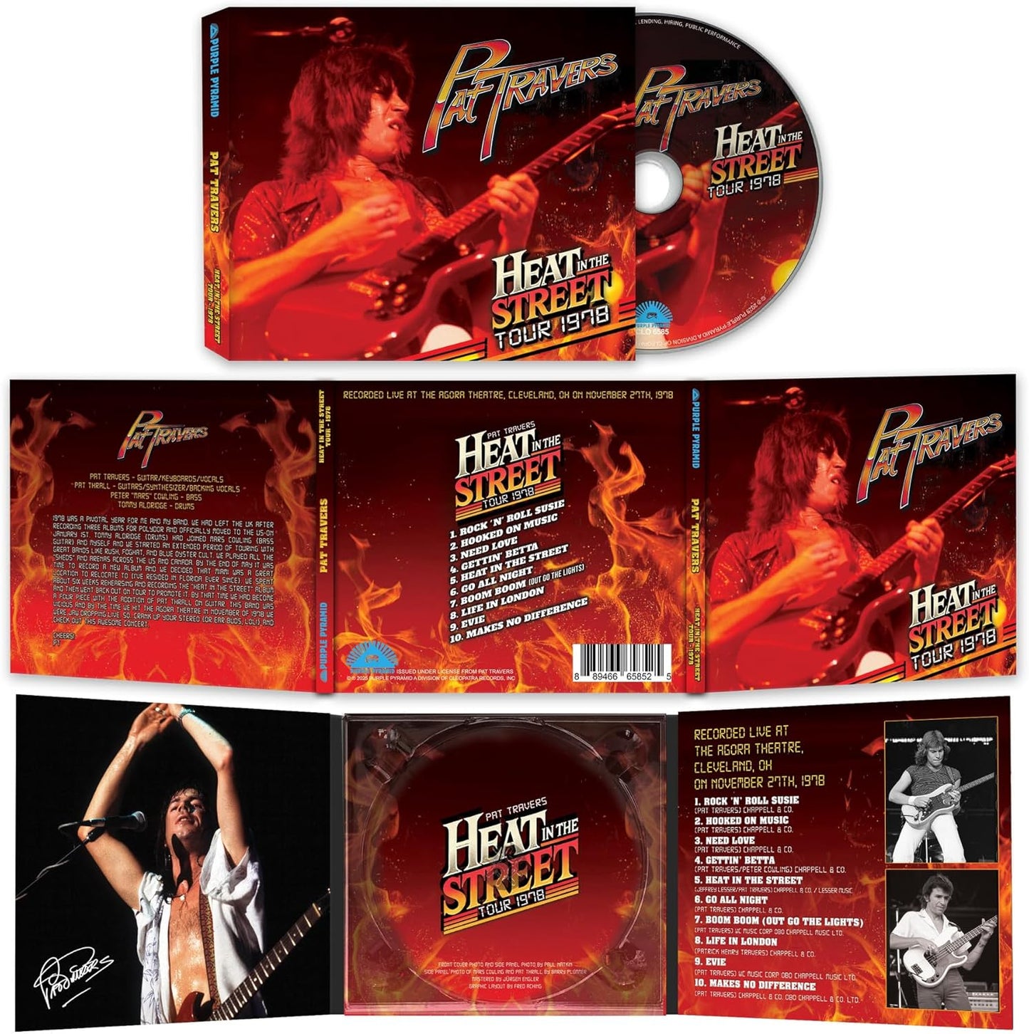 Travers, Pat/Heat In The Street Tour - 1978 [CD]