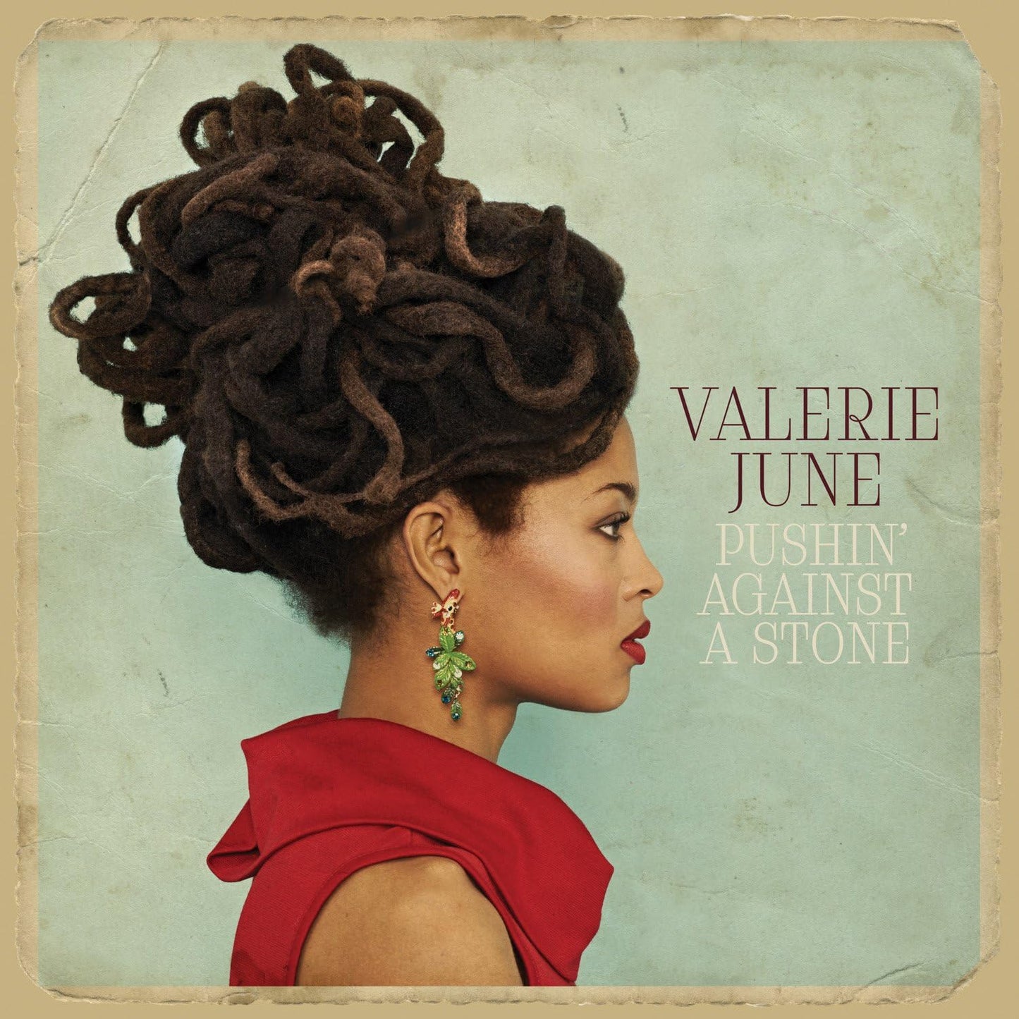 June, Valerie/Pushin' Against A Stone [LP]