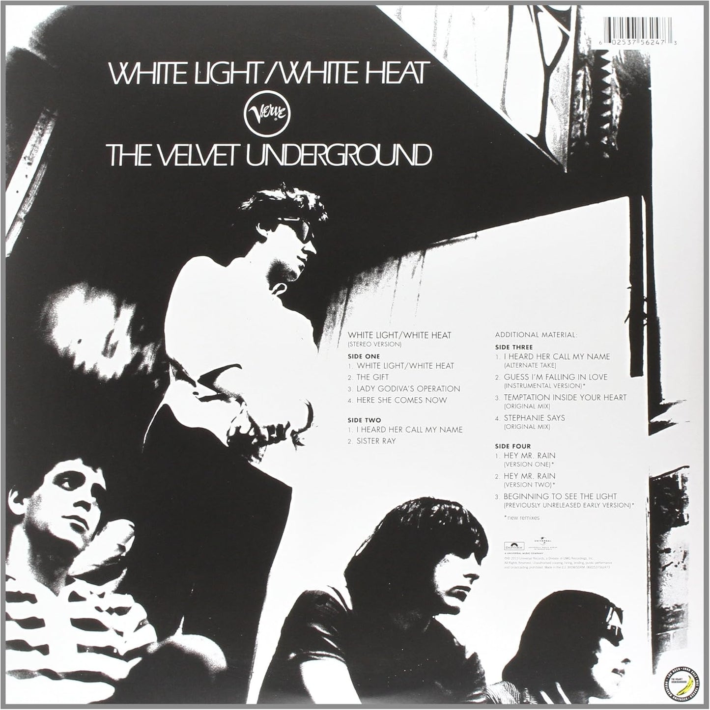 Velvet Underground/White Light/White Heat (45th Ann. 2LP Expanded Edition) [LP]