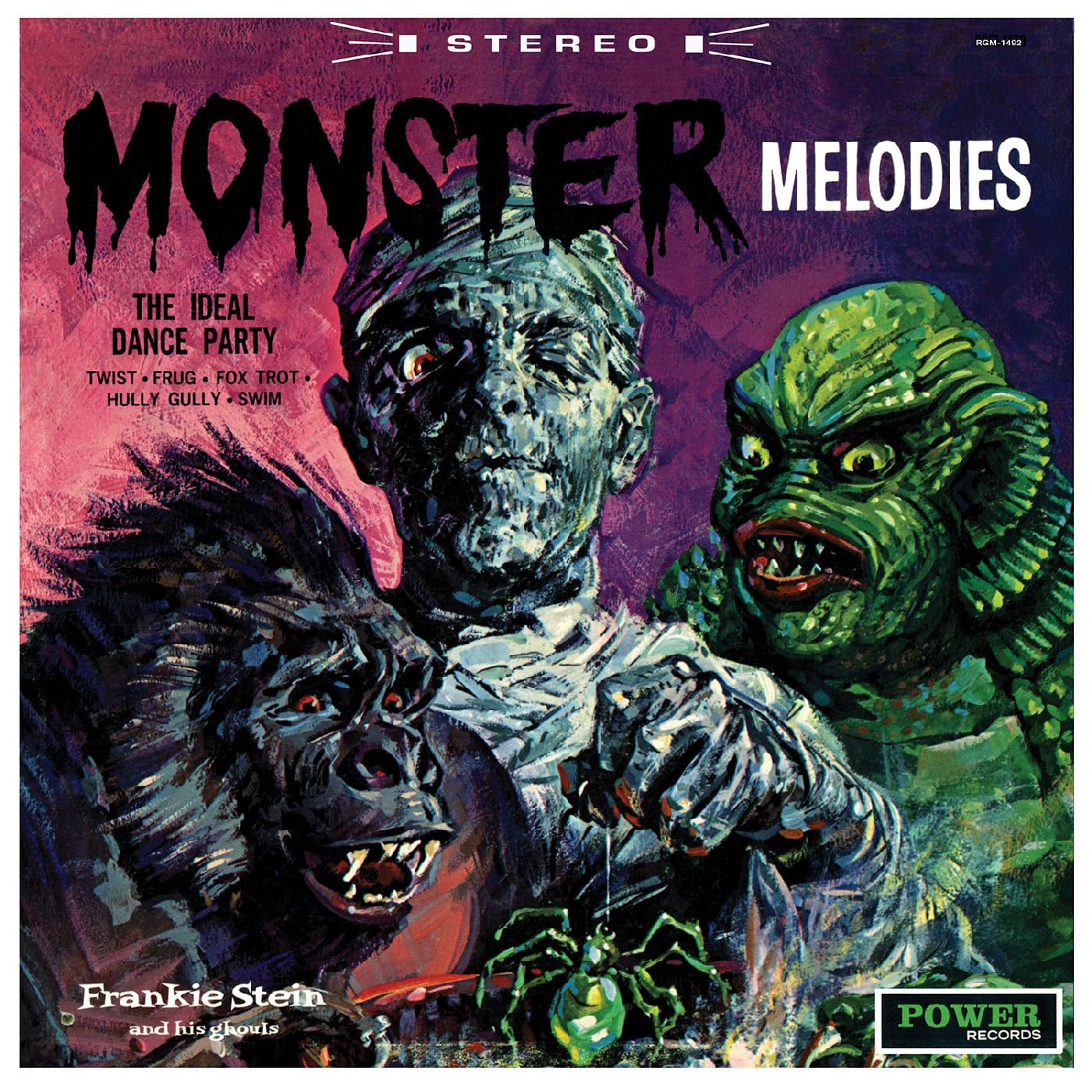 Stein, Frankie & His Ghouls/Monster Melodies (Radioactive Green Vinyl) [LP]