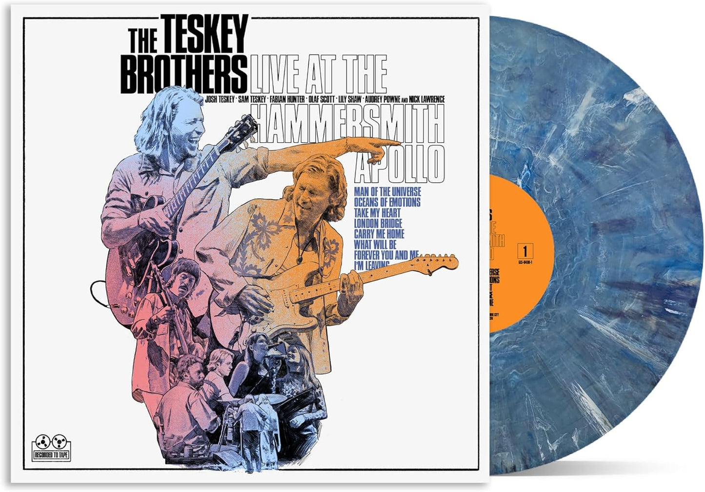 Teskey Brothers, The/Live At The Hammersmith Apollo (Huron Blue Vinyl) [LP]