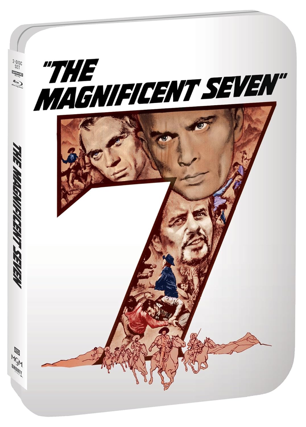 The Magnificent Seven (Limited Edition Steelbook 4K-UHD) [BluRay]