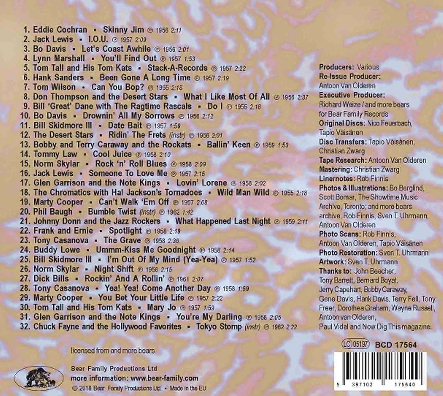 Various Artists/That'll Flat Git It Vol. 29: Rockabilly & Rock 'n' Roll [CD]