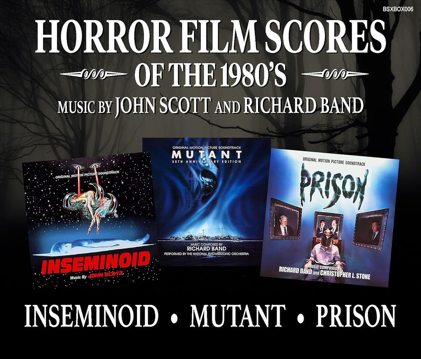 Soundtrack/Horror Film Scores Of The 1980's (3CD) [CD]