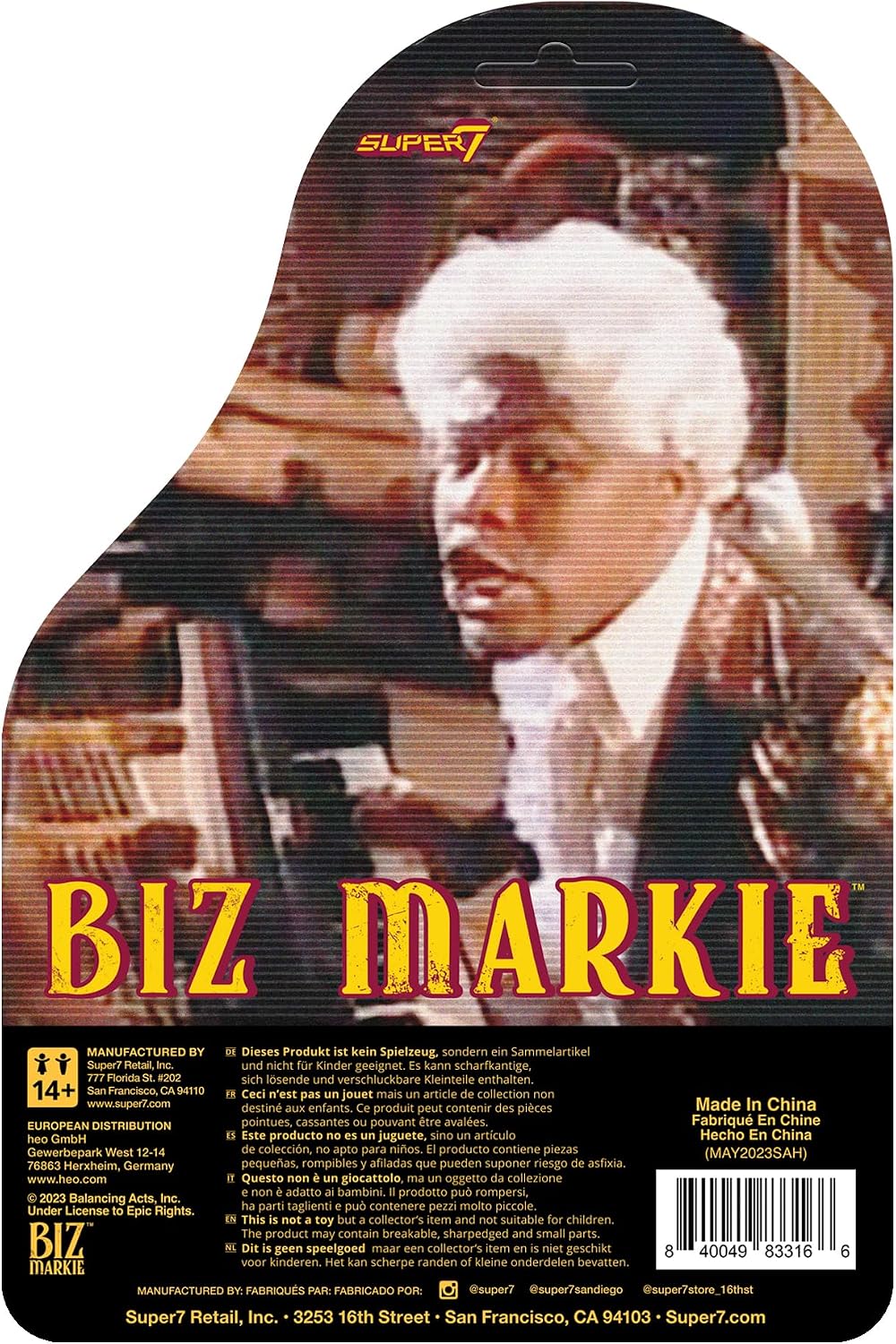 Biz Markie Reaction Figure [Toy]