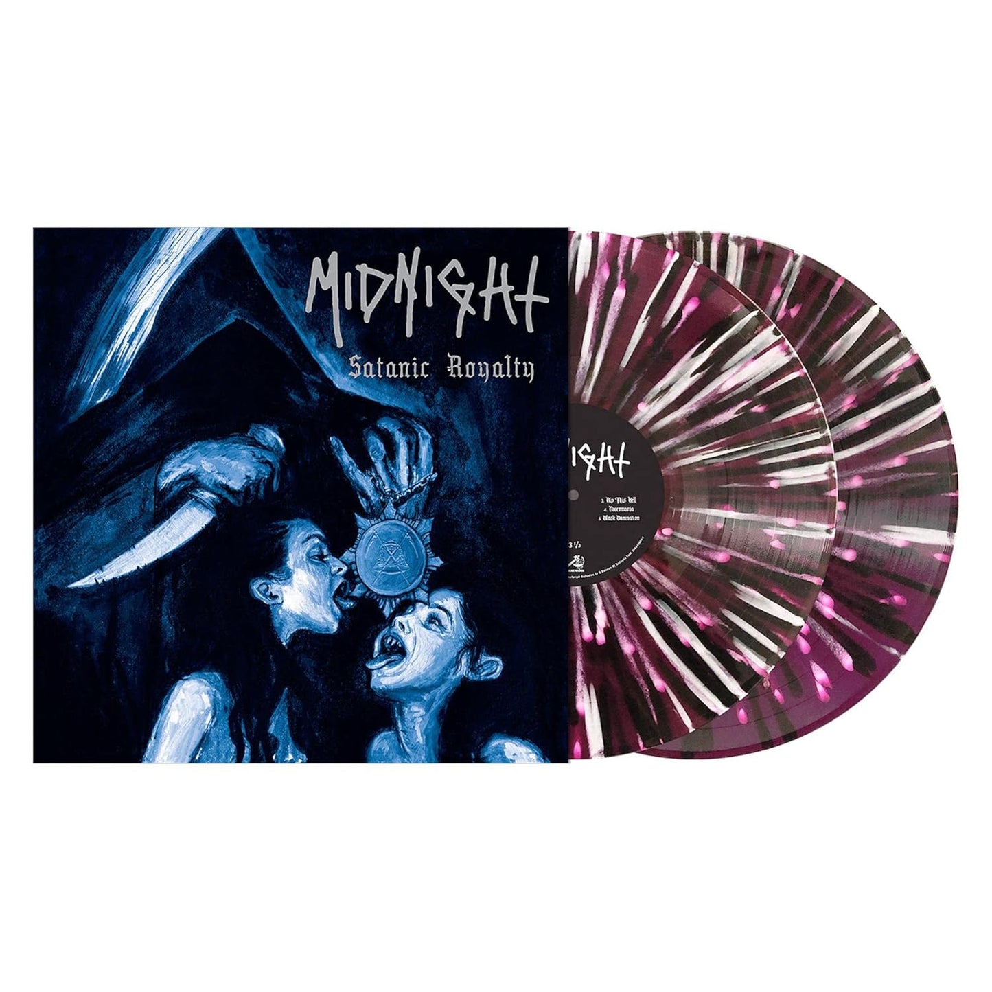 Midnight/Satanic Royalty (Splatter Vinyl) [LP]