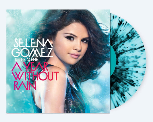 Gomez, Selena/A Year Without Rain (Transparent Ice Blue/Black Splatter Vinyl) [LP]