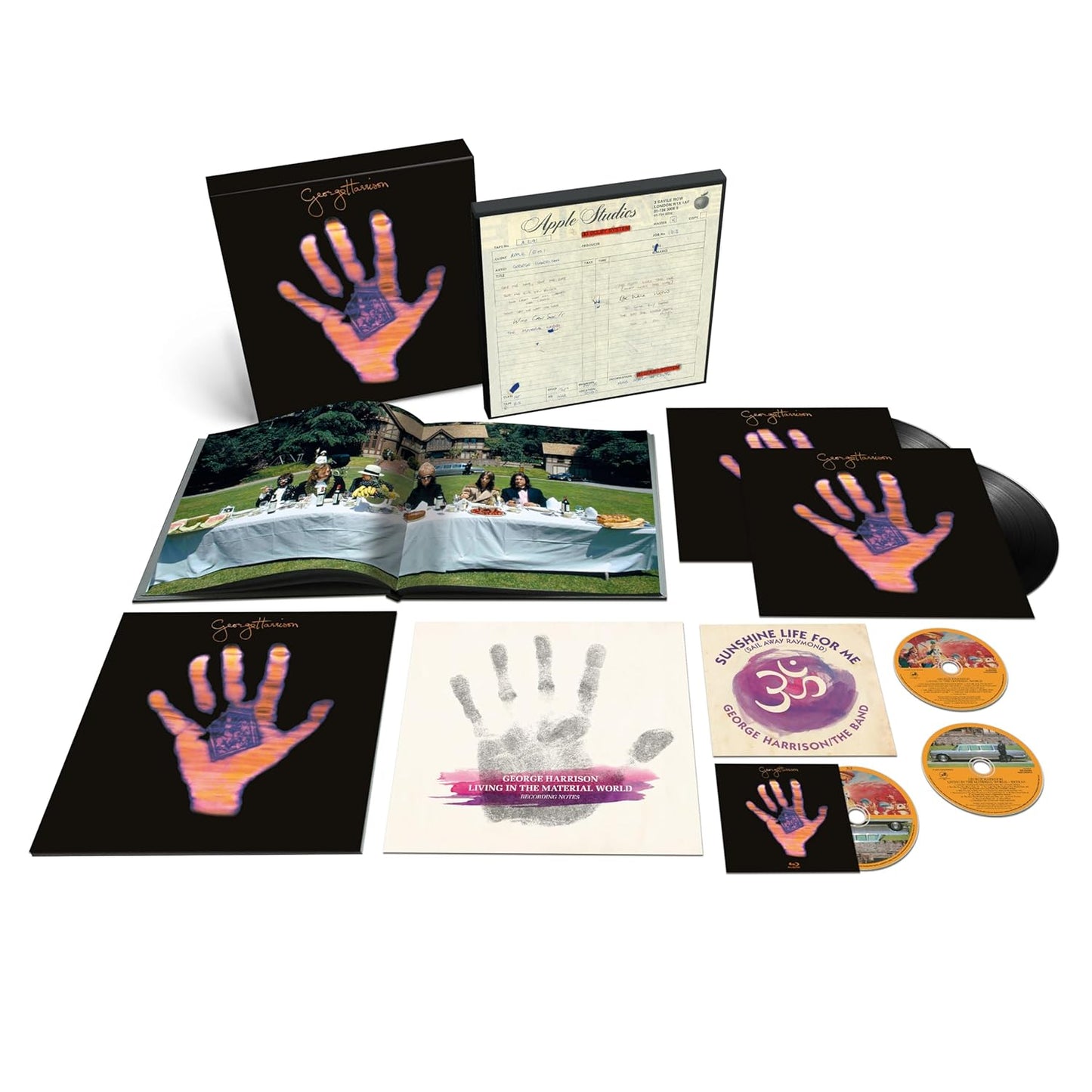 Harrison, George/Living In The Material World (50th Ann. 2LP+2CD+BluRay+7" Box) [LP]