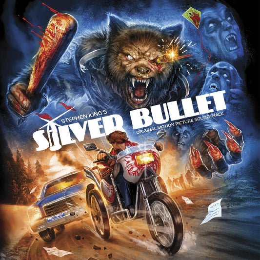 Soundtrack (Jay Chattaway)/Stephen King's Silver Bullet (Scarlet and Gray Vinyl) [LP]