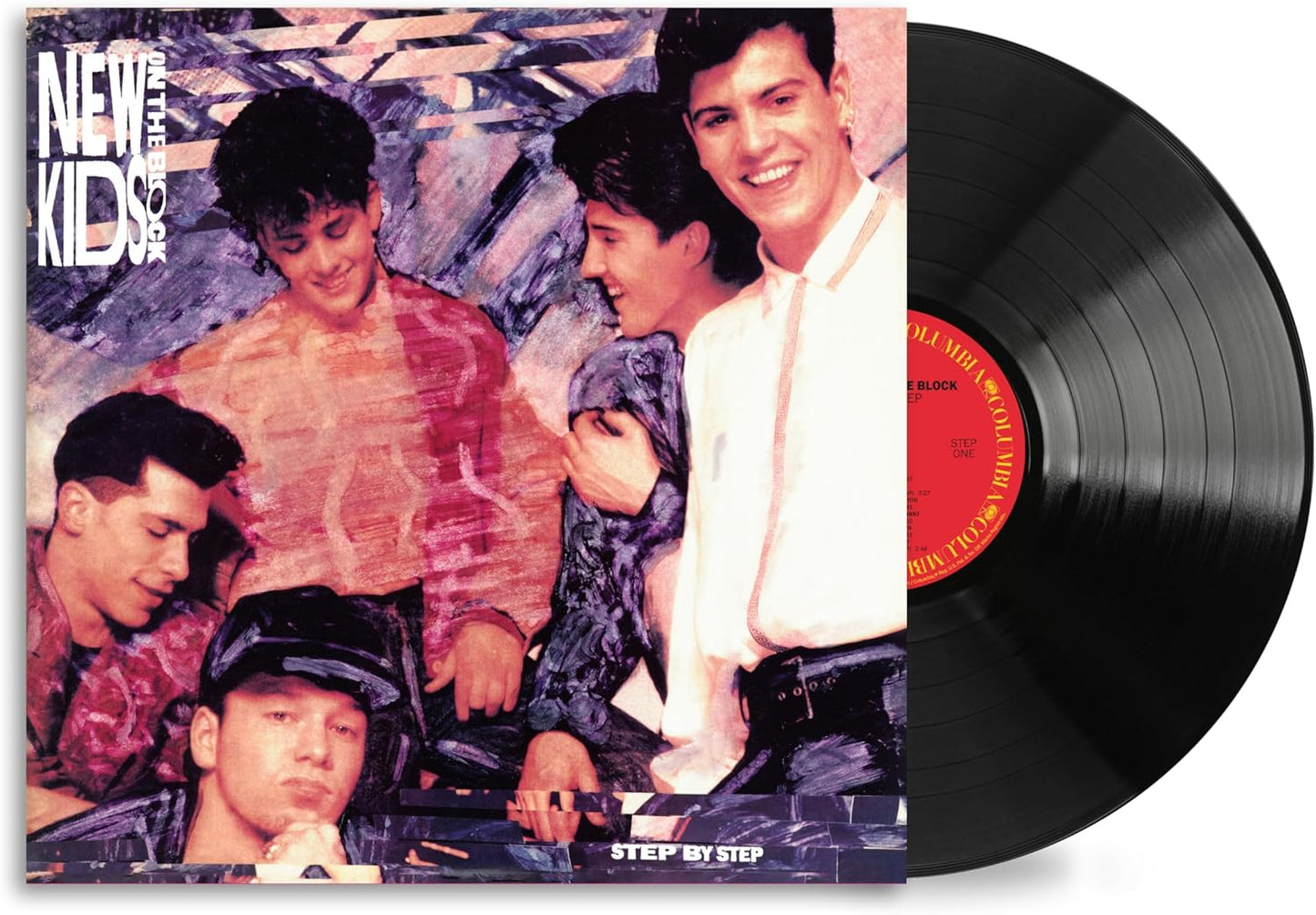 New Kids On The Block/Step By Step [LP]