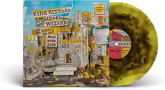 King Gizzard & The Lizard Wizard/Sketches Of Brunswick East (Cloudy Yellow with Black Ice Vinyl) [LP]