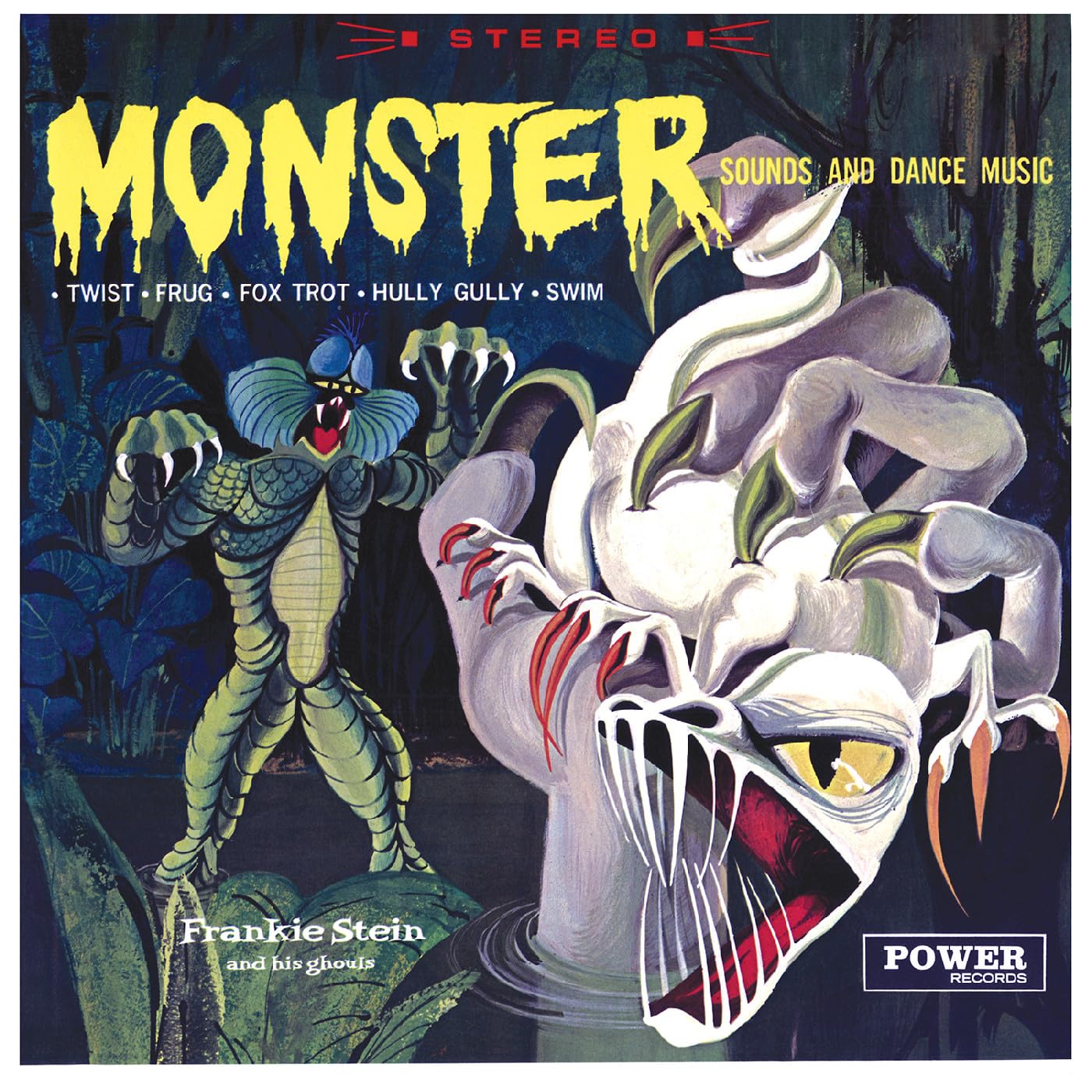 Stein, Frankie & His Ghouls/Monster Sounds and Dance Music (Coke Clear with Yellow Swirl Vinyl) [LP]