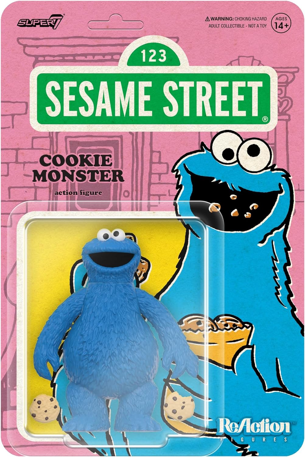 Sesame Street - Cookie Monster Reaction Figure [Toy]