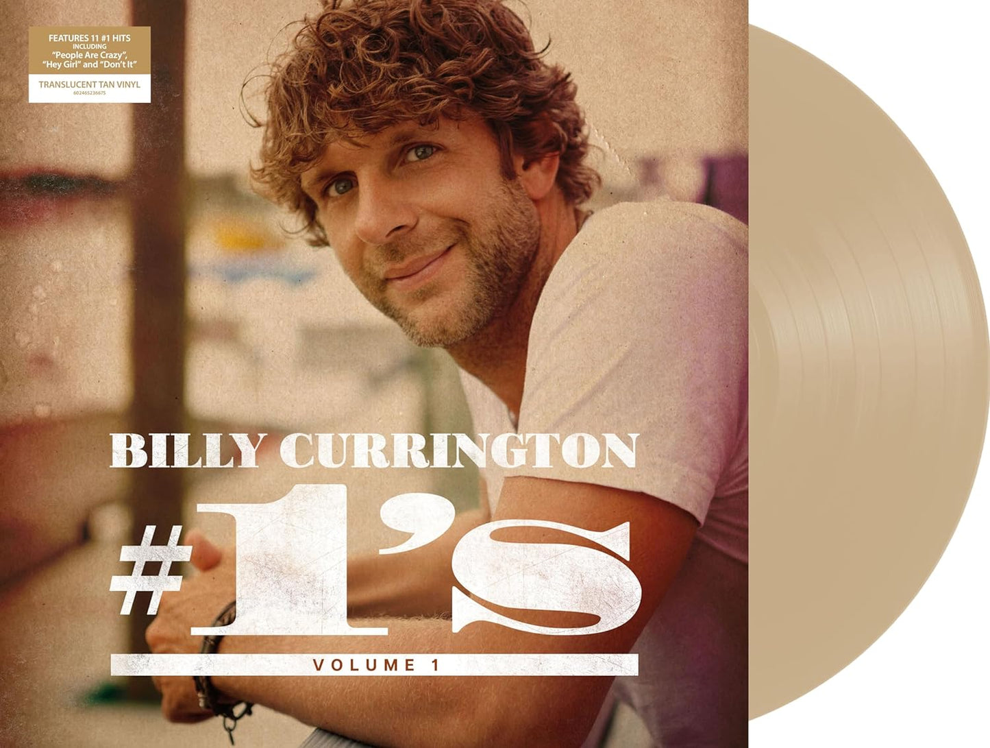 Currington, Billy/#1's Volume 1 (Translucent Tan Vinyl) [LP]