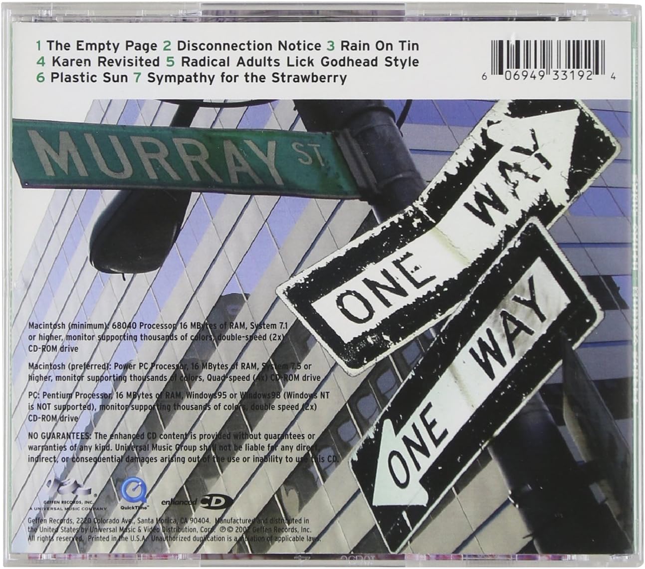 Sonic Youth/Murray Street [LP]