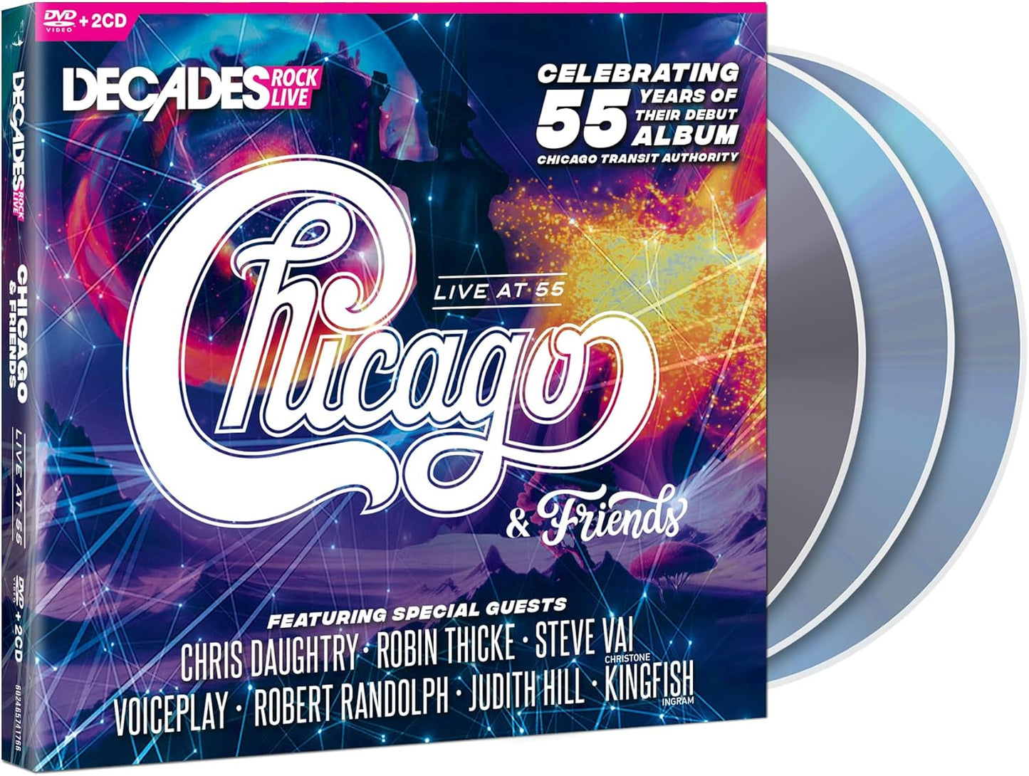Chicago & Friends/Live At 55 (2CD+DVD) [CD]