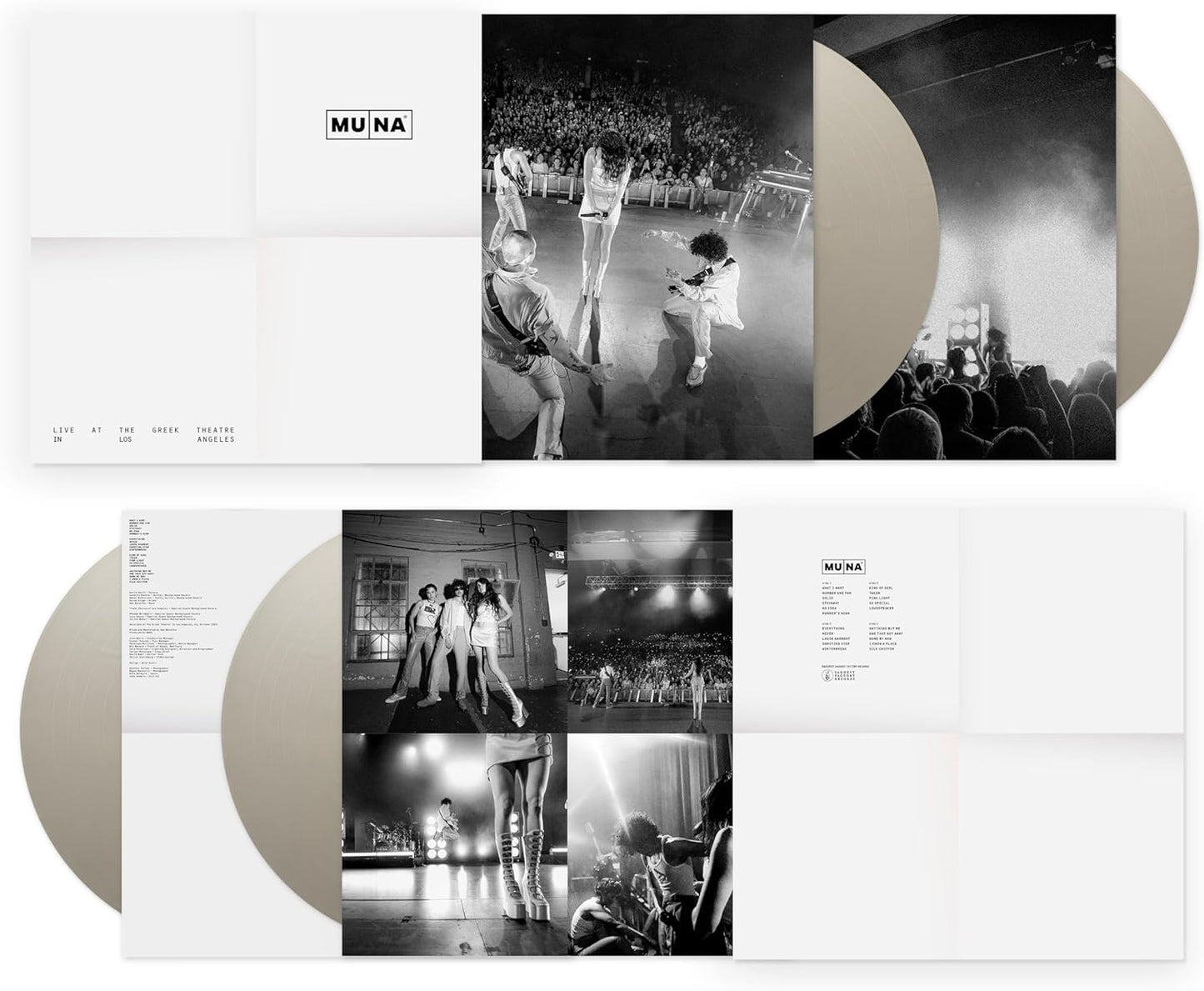 MUNA/Live At The Greek Theatre In Los Angeles (Silver Vinyl) [LP]