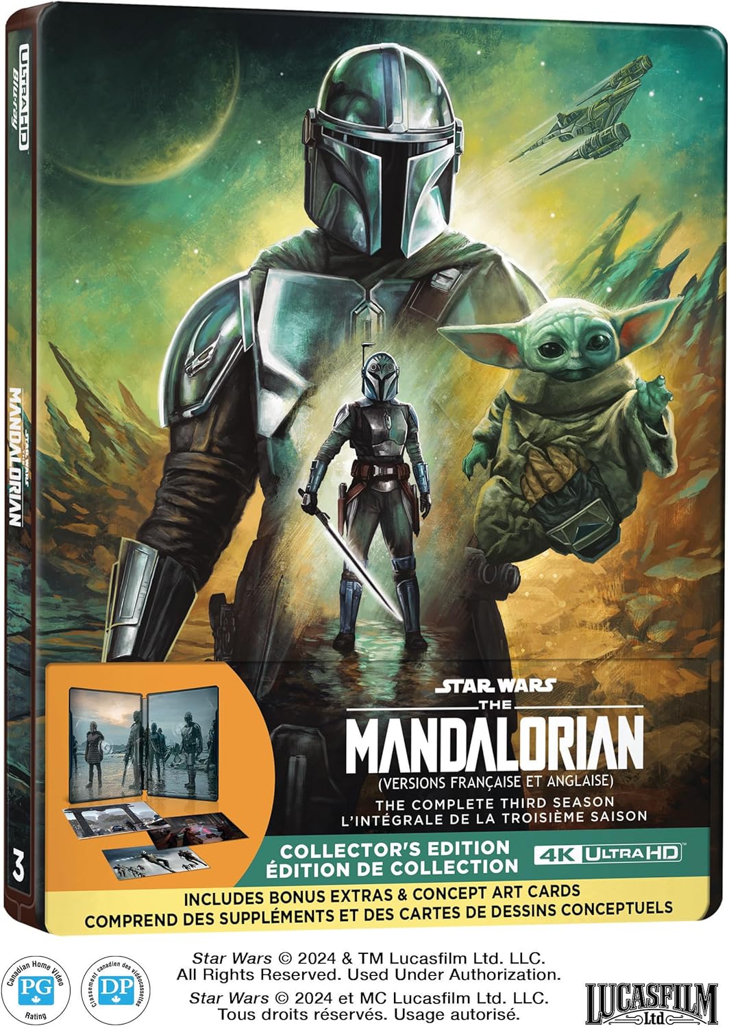 Star Wars/Mandalorian, The - Season 3 (Limited Steelbook) [BluRay]