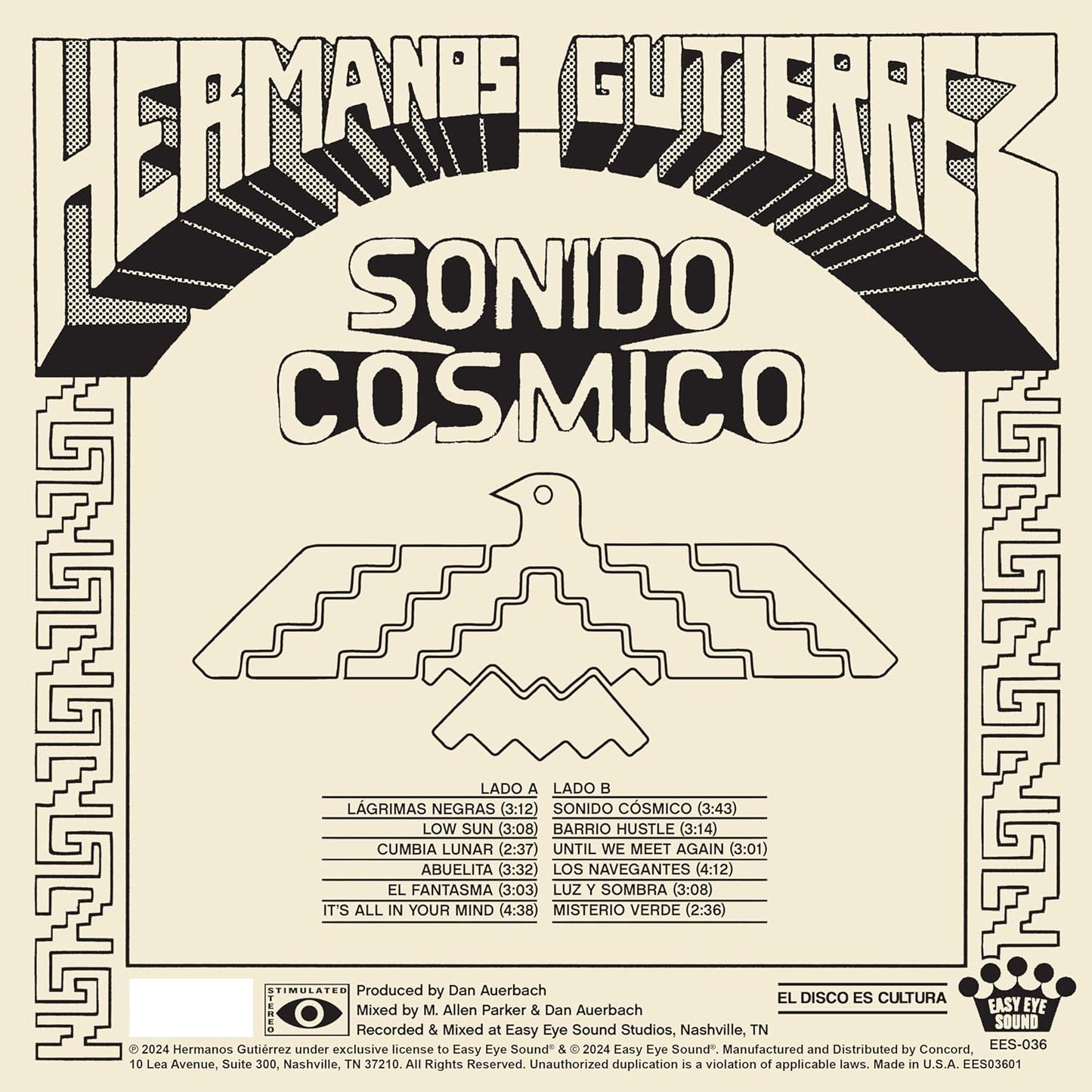 Hermanos Gutierrez/Sonido Cosmico (Indie Exclusive Splatter Vinyl) [LP]