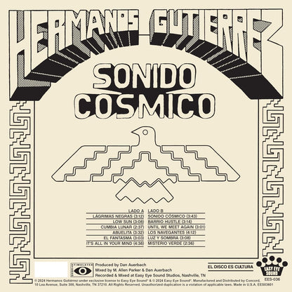 Hermanos Gutierrez/Sonido Cosmico (Indie Exclusive Splatter Vinyl) [LP]