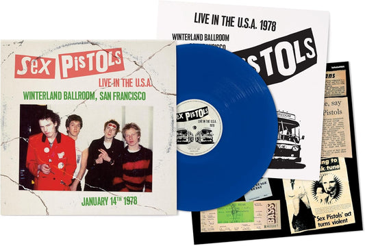 Sex Pistols, The/Live In The U.S.A. 1978, San Francisco (Blue Vinyl) [LP]