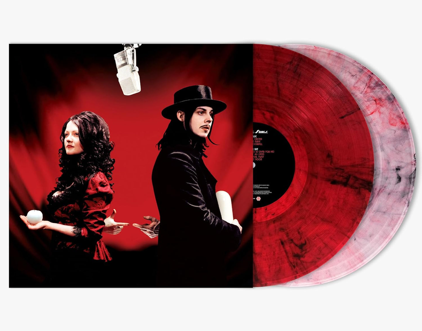 White Stripes, The/Get Behind Me Satan (20th Ann. Transparent Marbled Vinyl) [LP]