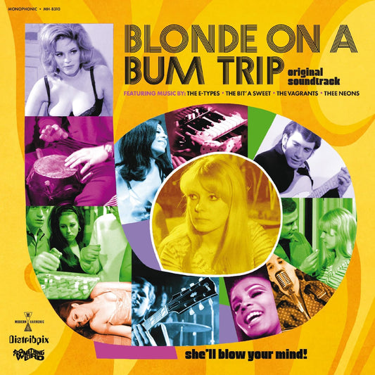 Soundtrack/Blonde On A Bum Trip (Clear with Orange Swirl Vinyl) [LP]