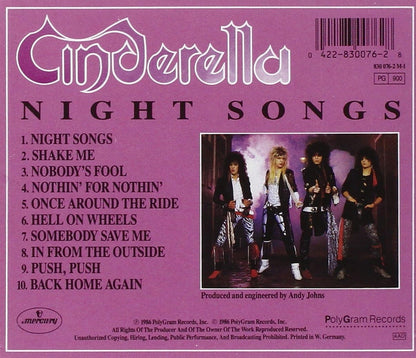 Cinderella/Night Songs [CD]