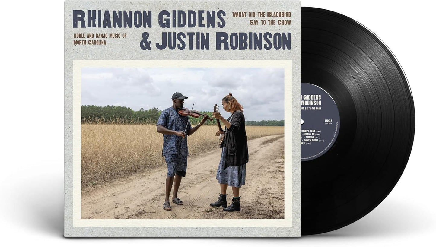 Giddens, Rhiannon & Justin Robinson/What Did The Blackbird Say To The Crow (Colour Vinyl) [LP]