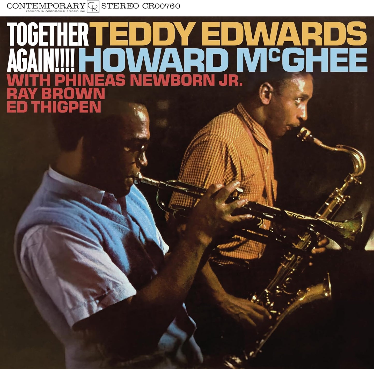 Edwards,Teddy & Mcghee, Howard/Together Again!!!! (Contemporary Records Acoustic Sounds Series) [LP]