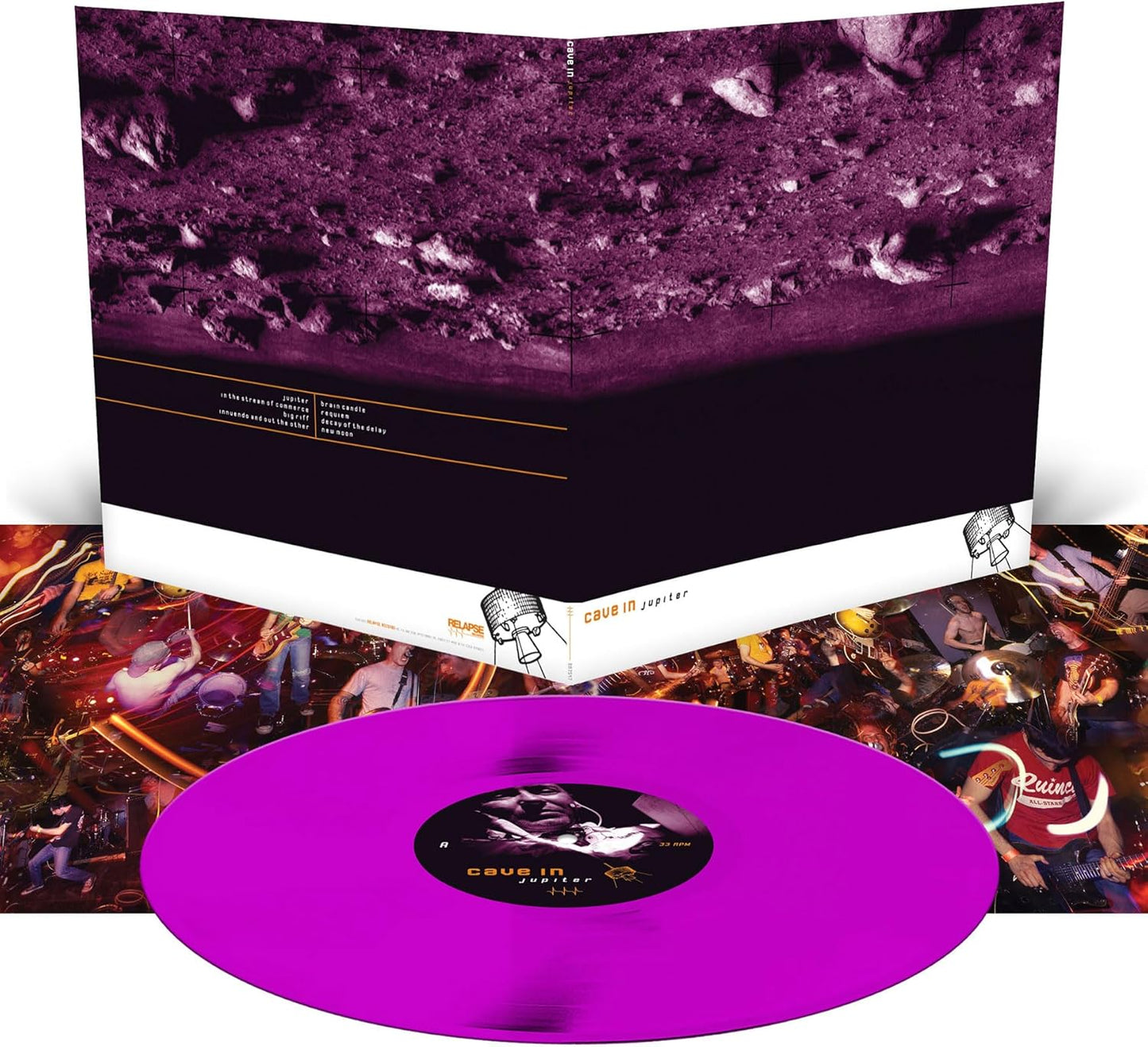 Cave In/Jupiter (Reissue) (Neon Violet Vinyl) [LP]