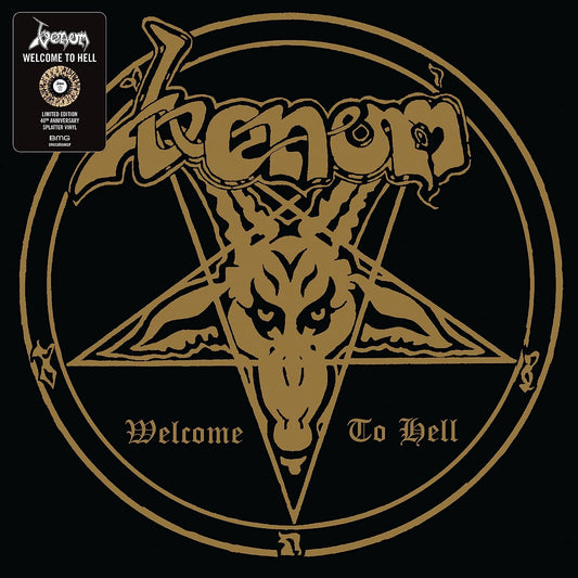 Venom/Welcome To Hell (40th Anniversary Splatter Vinyl) [LP]