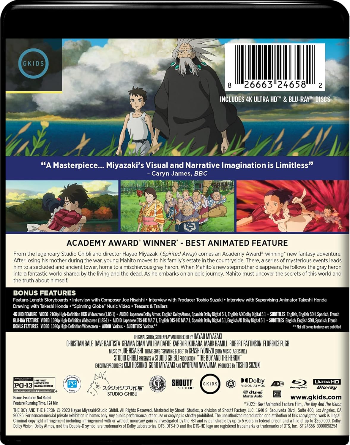 Studio Ghibli/The Boy And The Heron (Blu-Ray/DVD) [BluRay]